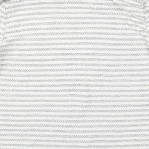 DASH Womens Grey Roll Neck  Polyester Pullover Jumper Size 12