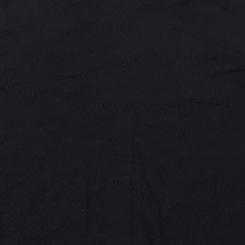 Cotswold Womens Black Crew Neck  Wool Cardigan Jumper Size 3XL