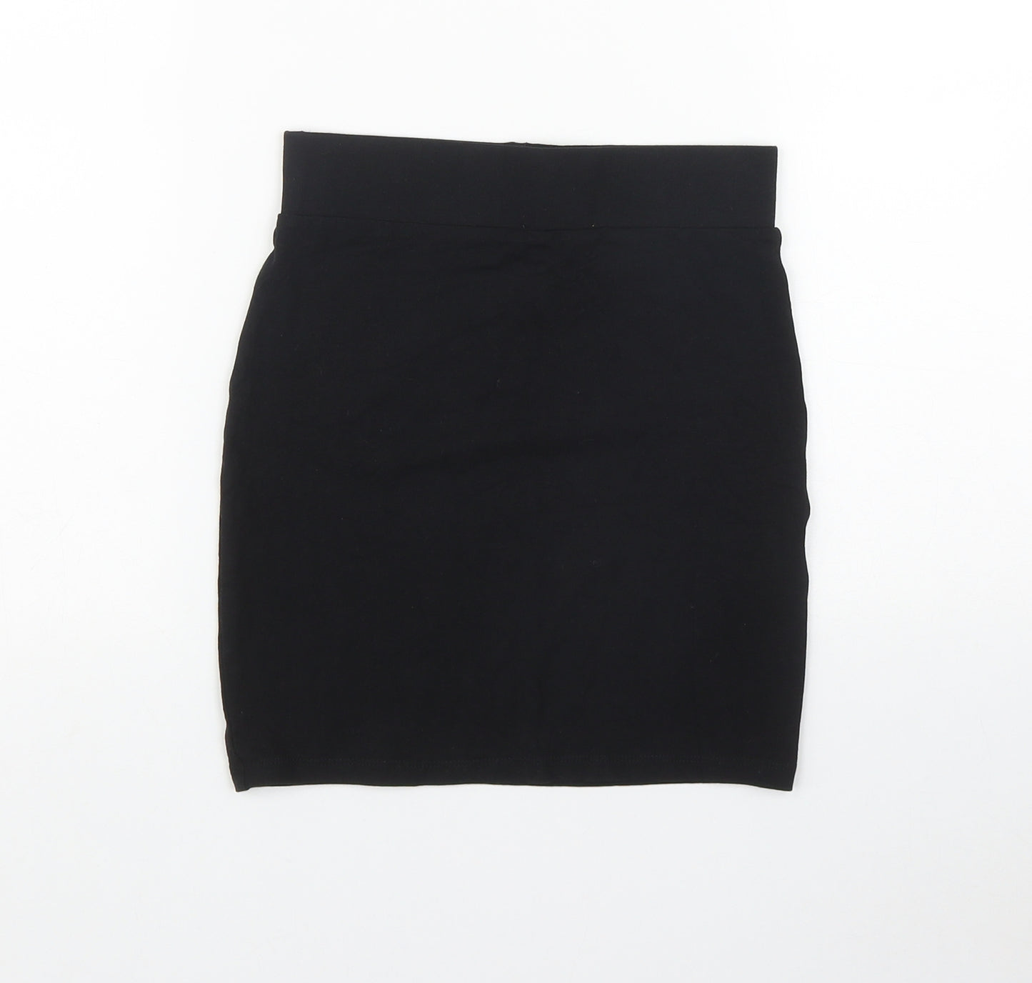 New Look Girls Black  Cotton Bandage Skirt Size 10-11 Years  Regular