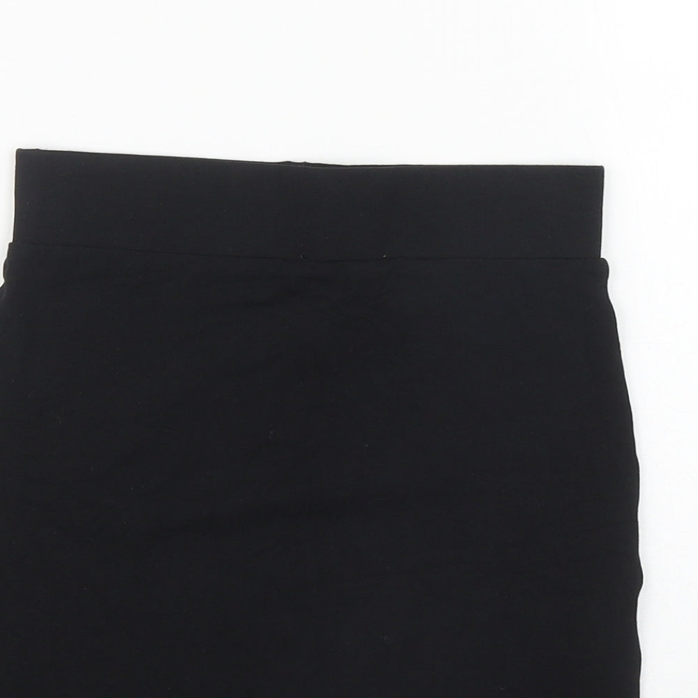 New Look Girls Black  Cotton Bandage Skirt Size 10-11 Years  Regular