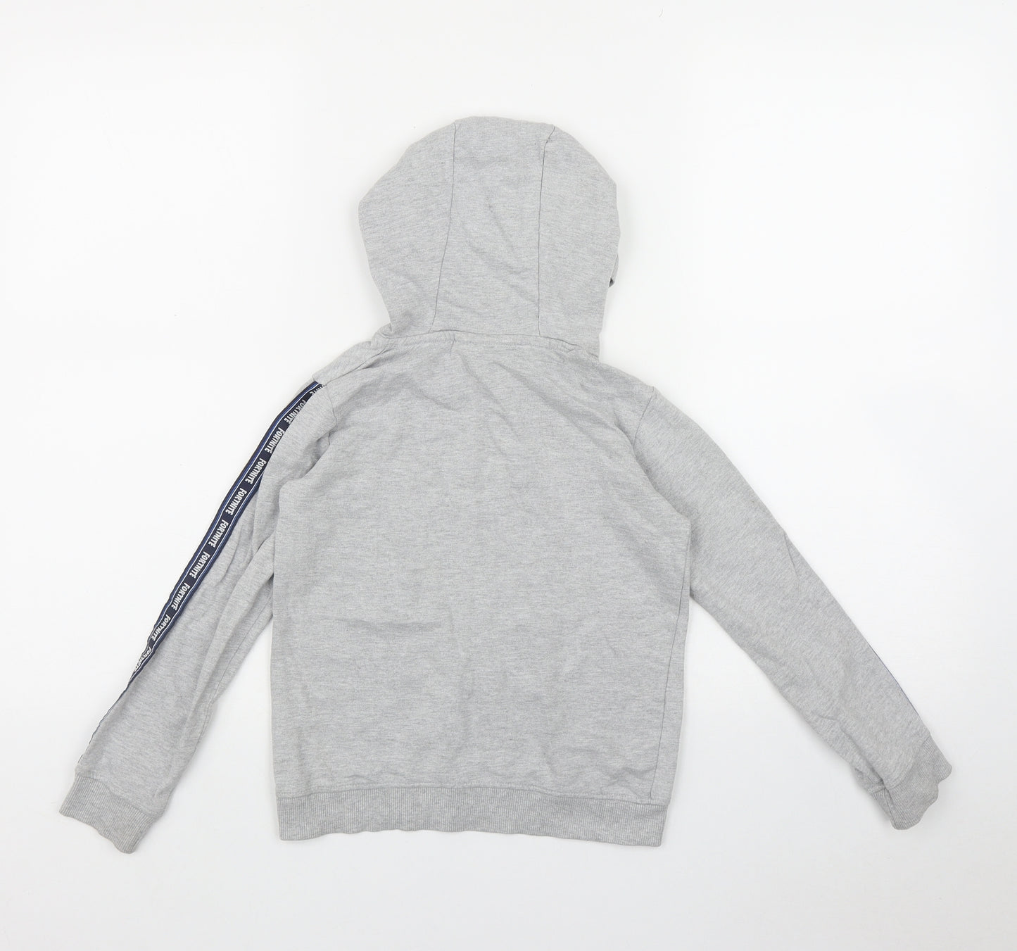 PEP & cO Boys Grey  Cotton Pullover Hoodie Size S   - FORTNITE