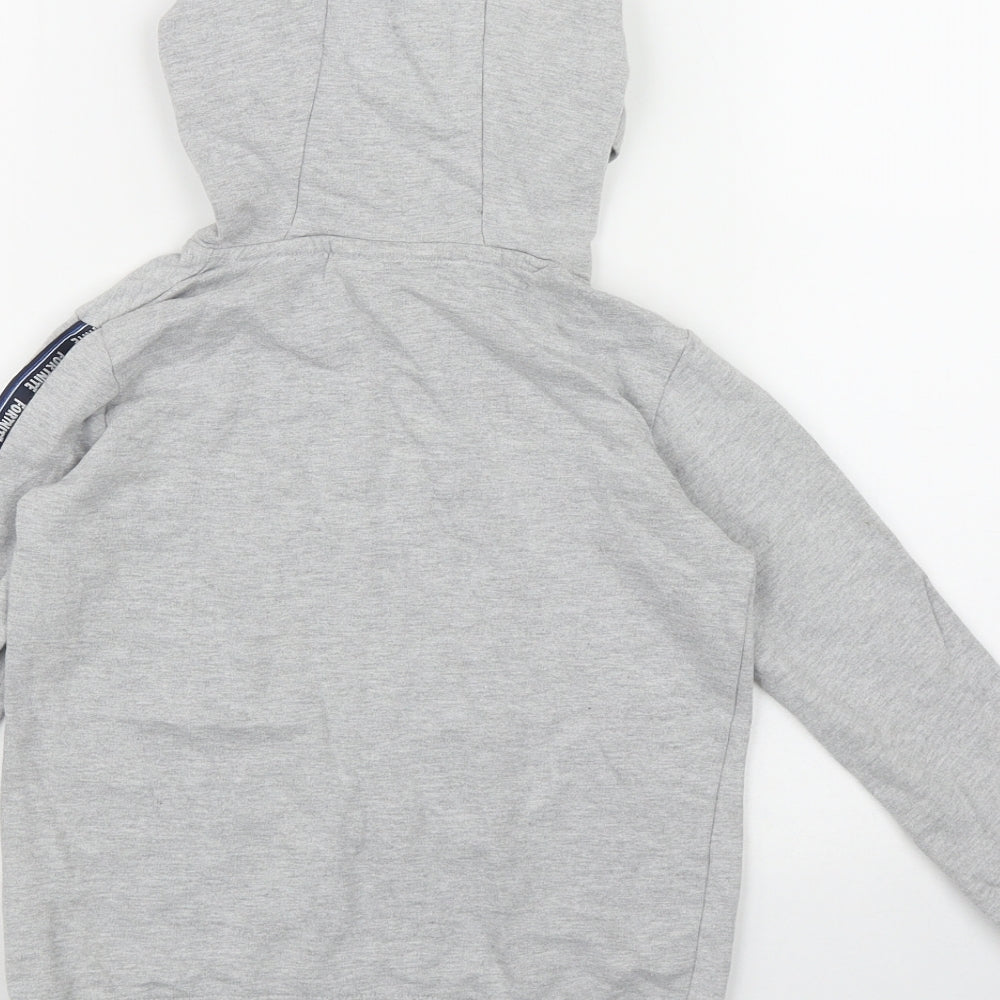 PEP & cO Boys Grey  Cotton Pullover Hoodie Size S   - FORTNITE
