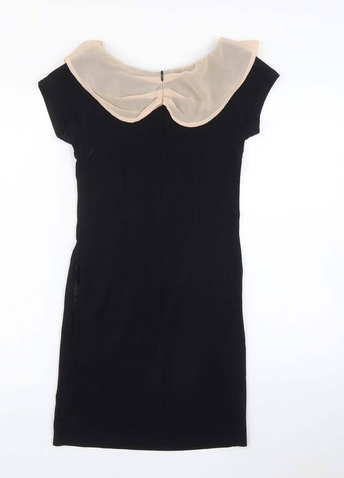 The Laundry Room Womens Black  Cotton A-Line  Size 8  Round Neck