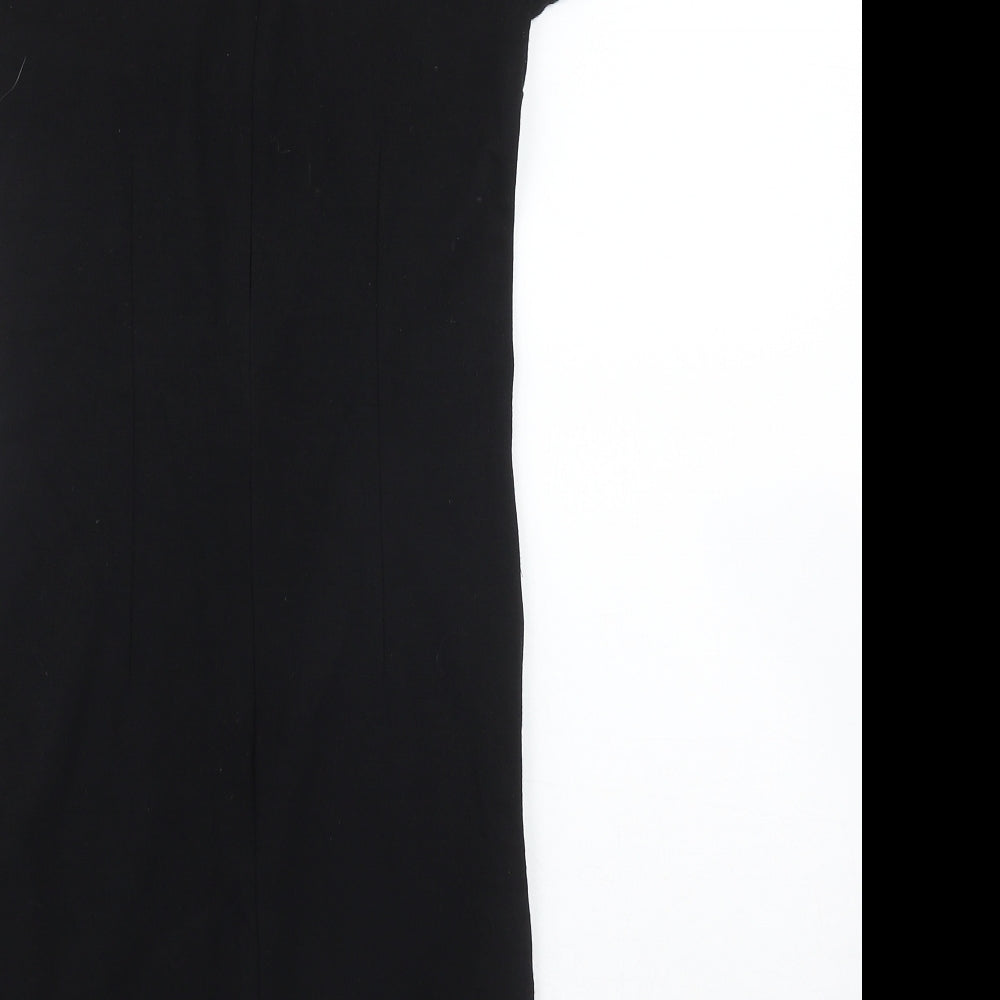The Laundry Room Womens Black  Cotton A-Line  Size 8  Round Neck