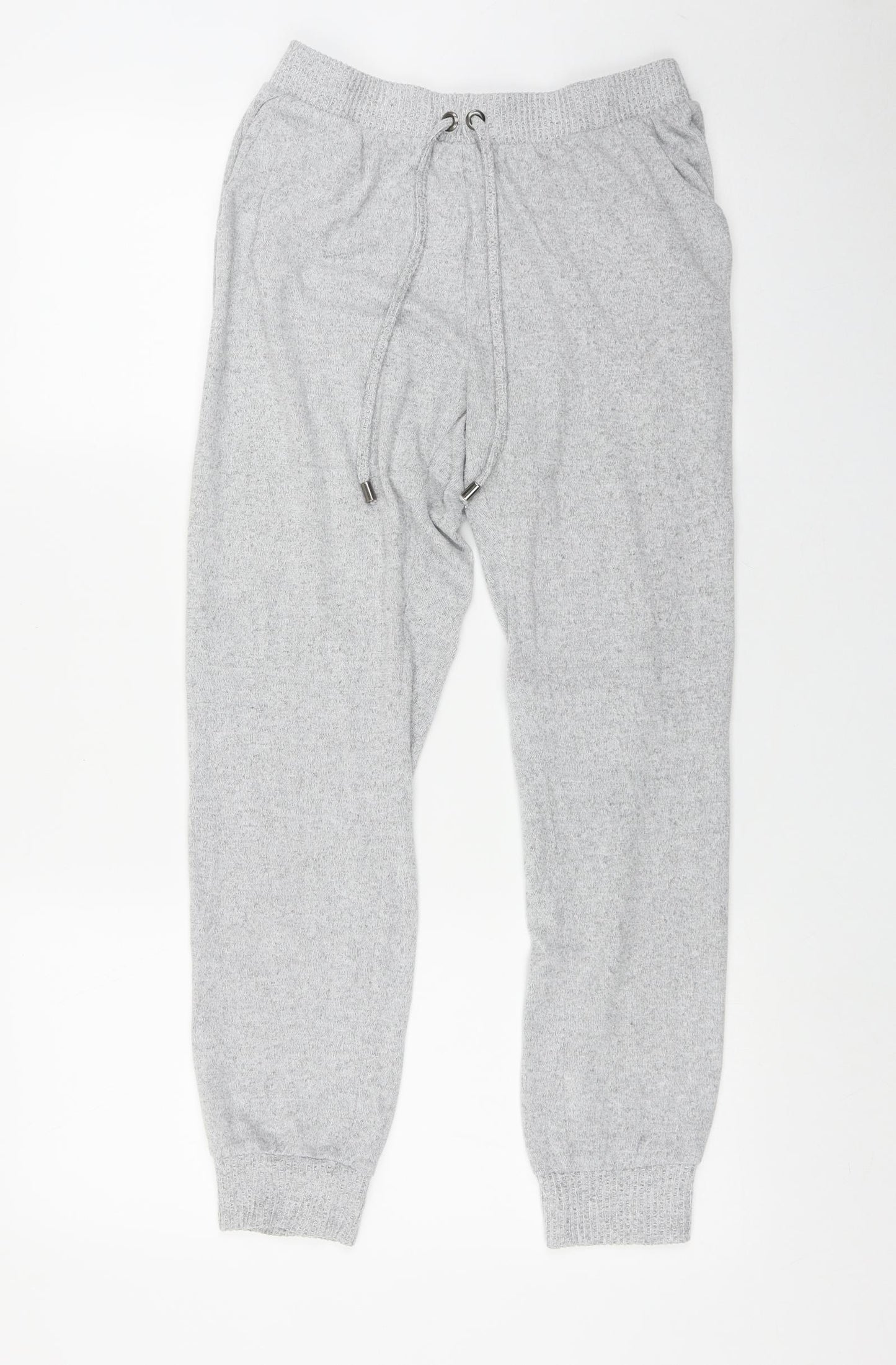 George Womens Grey  Polyester Jogger Trousers Size 8 L26 in Regular  - Lounge Pants