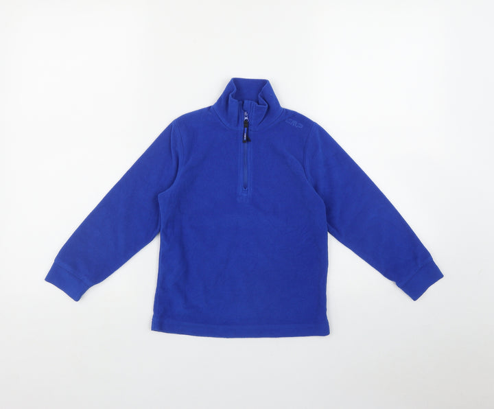 CMP Girls Blue  Polyester Pullover Sweatshirt Size 5 Years