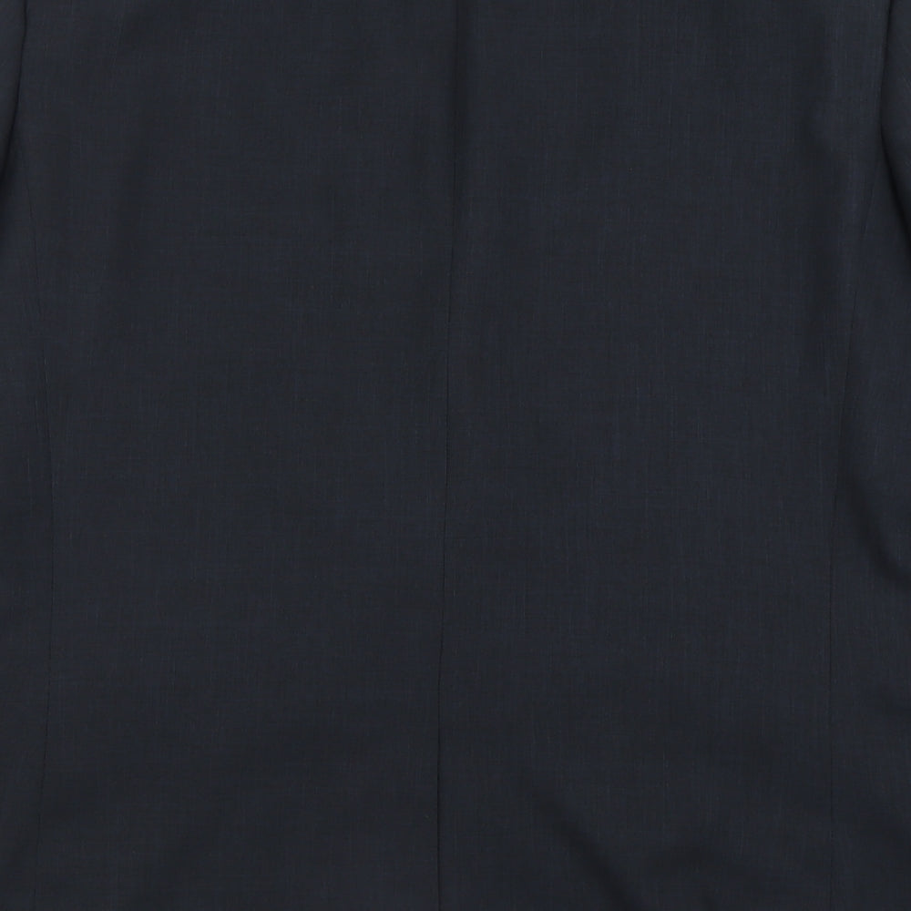 Taylor & Wright Mens Grey  Polyester Jacket Suit Jacket Size 44