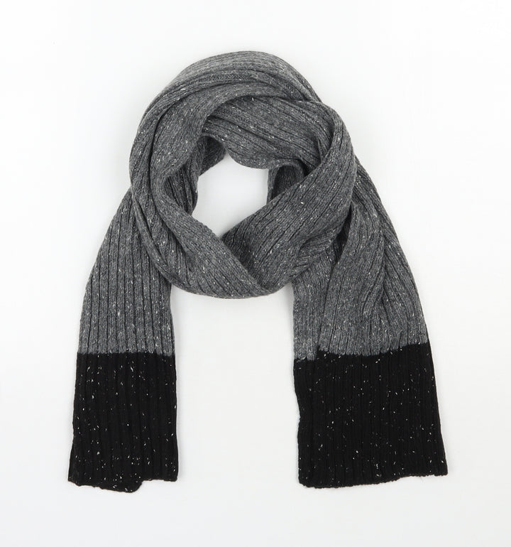 Lambretta Mens Grey Acrylic Scarf One Size