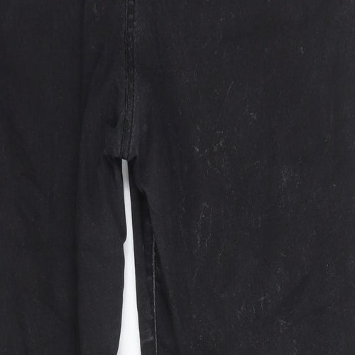 COLLUSION Womens Black  Cotton Skinny Jeans Size 36 in L30 in Regular Button