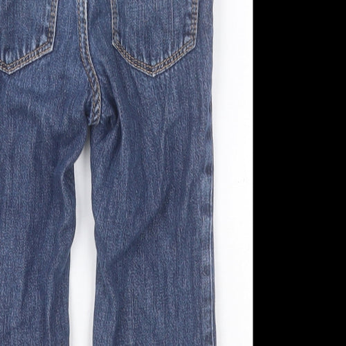 Gap Baby Blue  Cotton Jogger Jeans Size 12-18 Months  Button
