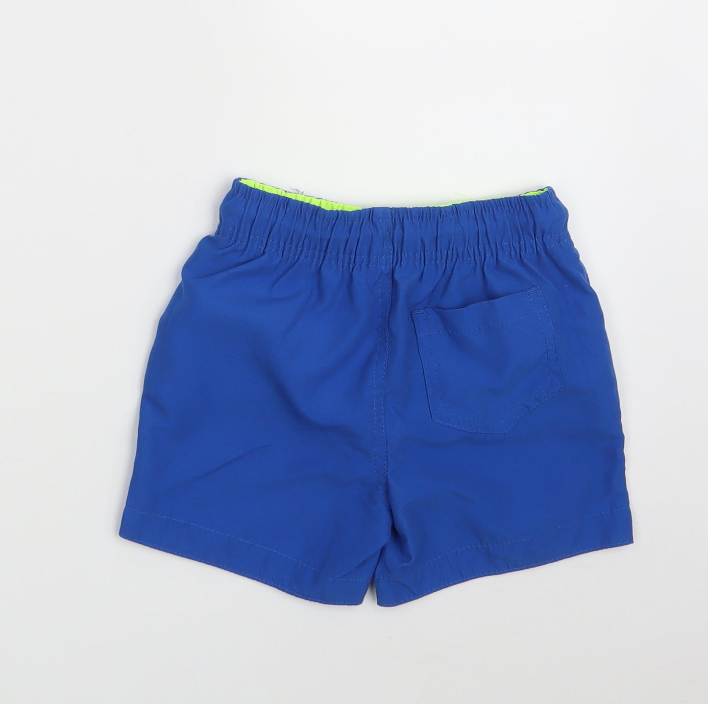 Primark Boys Blue  100% Polyester Sweat Shorts Size 2-3 Years  Regular  - California Surf