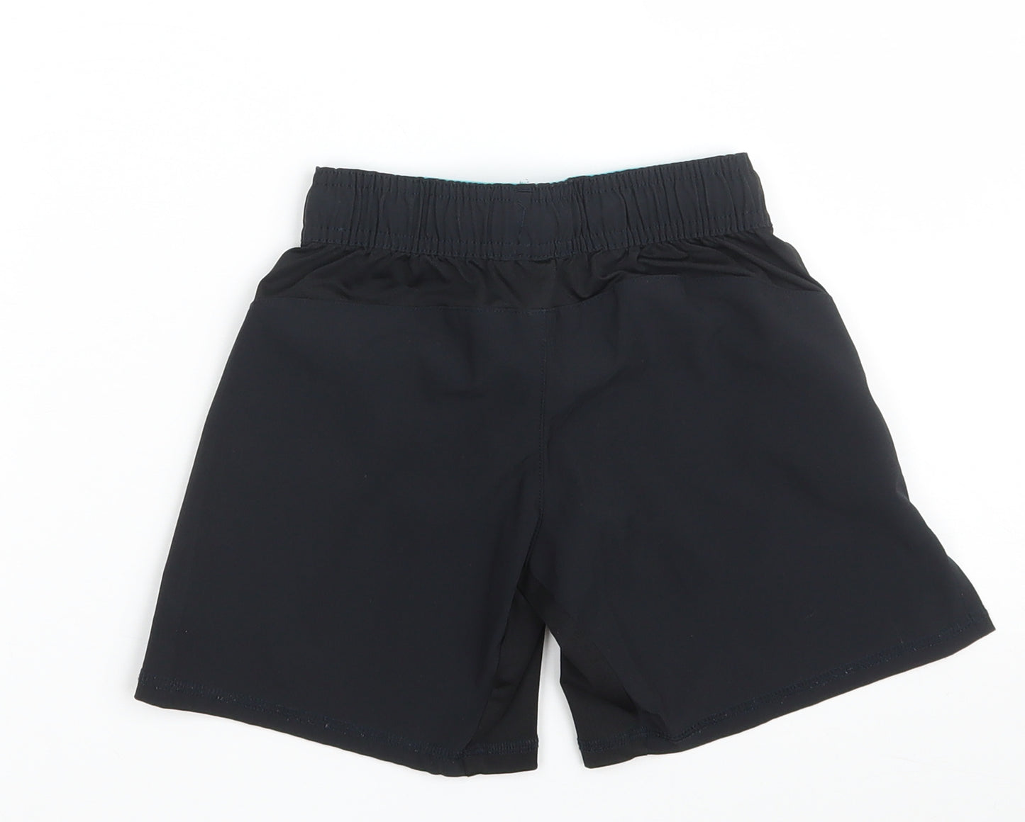 DOMYOS Boys Black  Polyester Sweat Shorts Size 5 Years  Regular