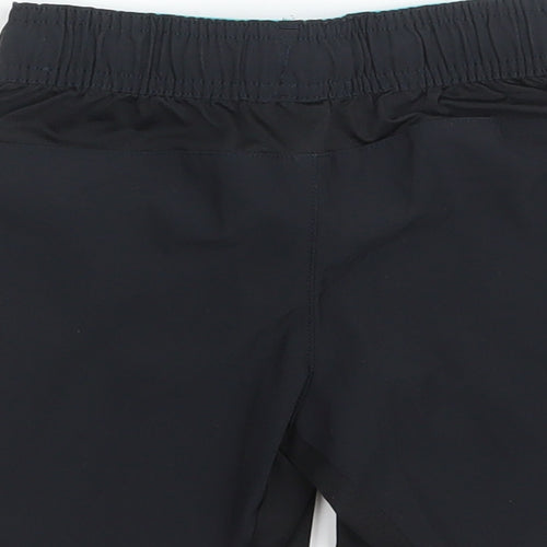 DOMYOS Boys Black  Polyester Sweat Shorts Size 5 Years  Regular