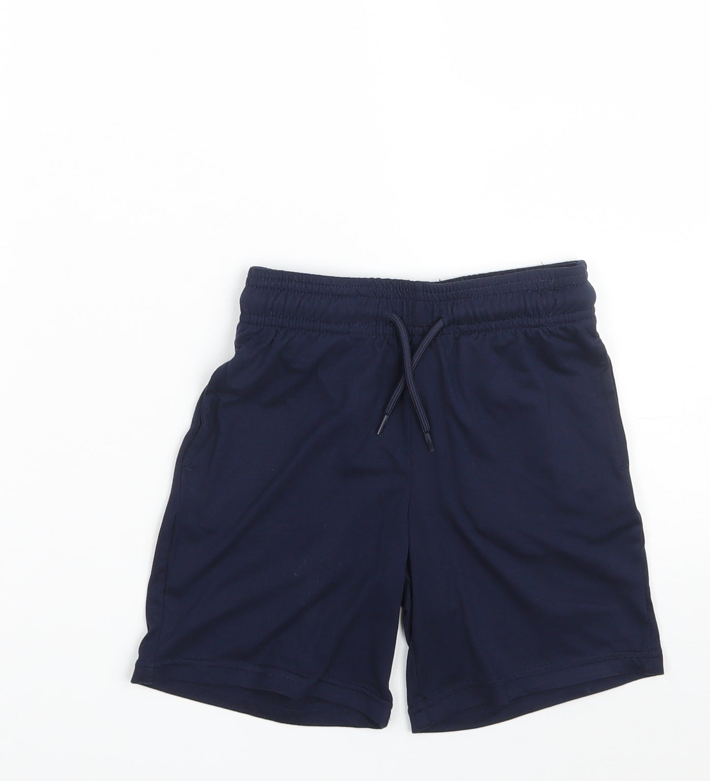 Dunnes Stores Boys Blue  Cotton Sweat Shorts Size 5-6 Years  Regular