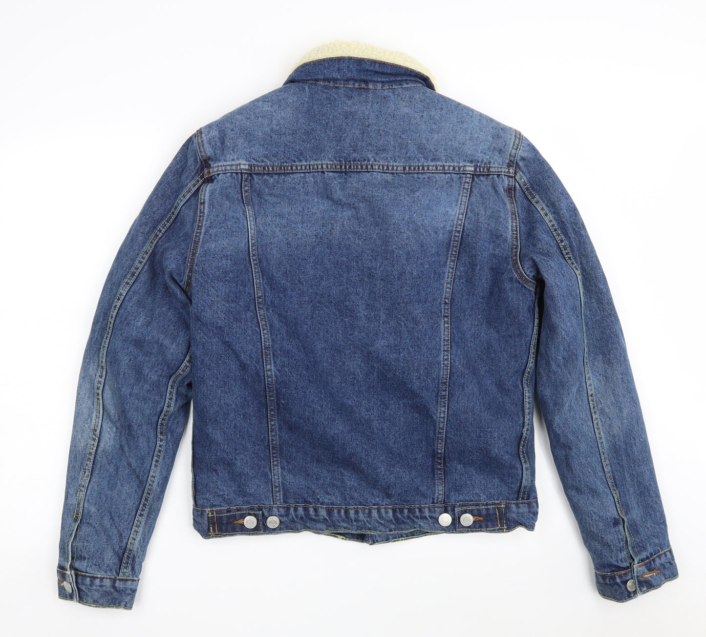 Broken Standard Mens Blue   Jacket  Size M  Button