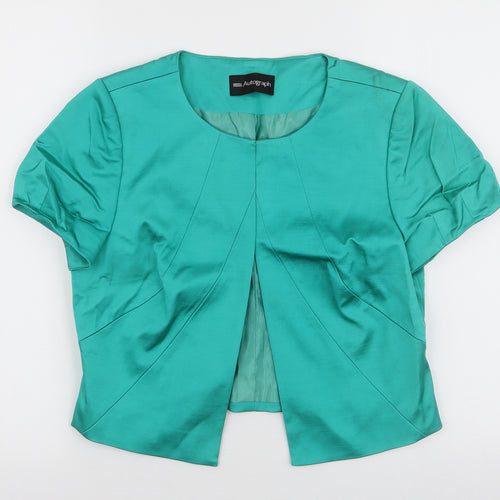 Autograph Womens Green   Jacket  Size 12  Hook & Loop