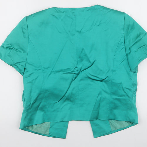 Autograph Womens Green   Jacket  Size 12  Hook & Loop
