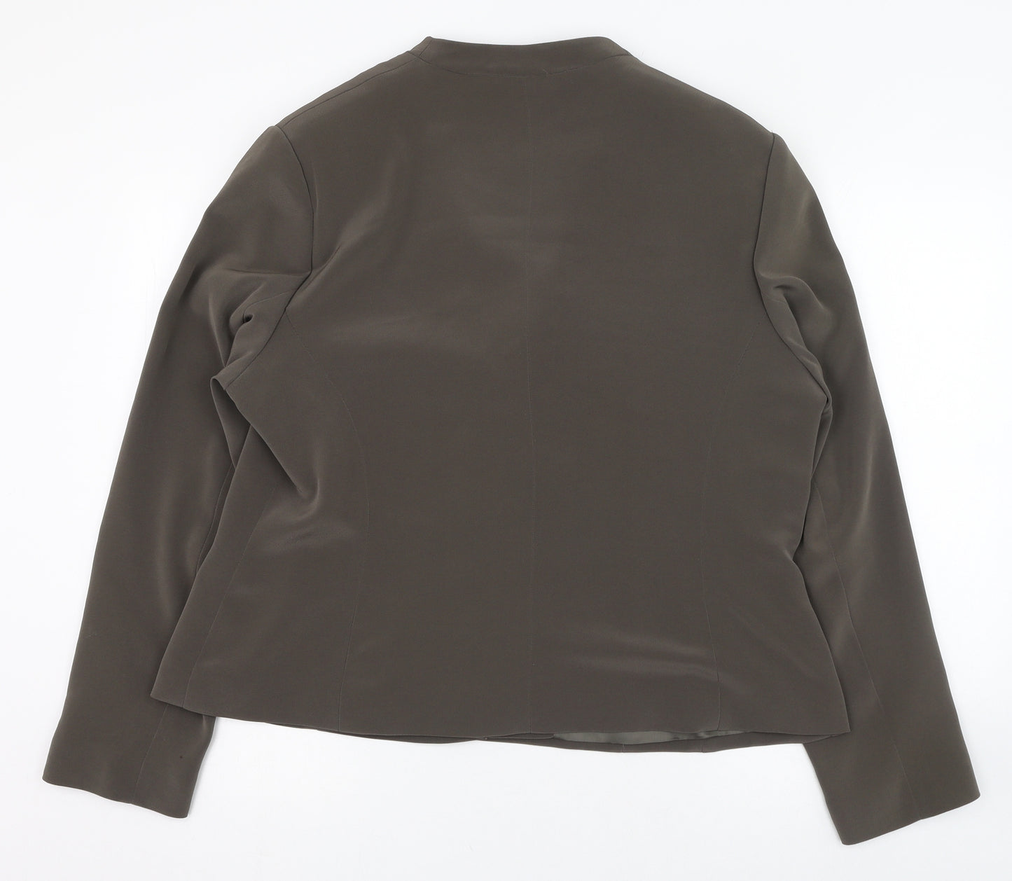 Alex & Co Womens Brown   Jacket Blazer Size 20  Button