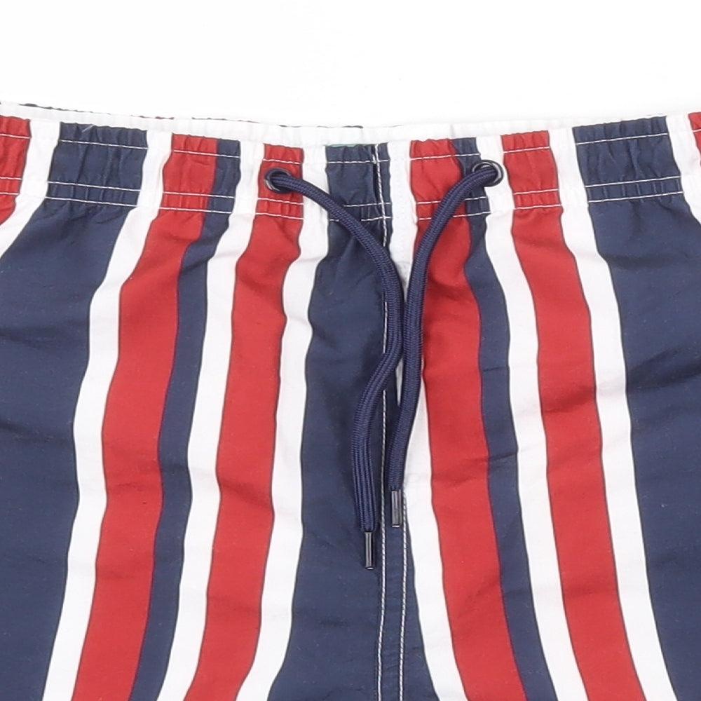Primark Mens Multicoloured Spotted 100% Polyester Athletic Shorts Size L  Regular Drawstring - 4 in inside leg