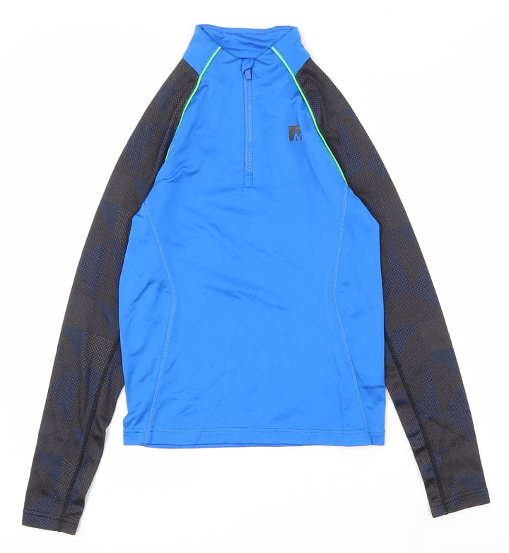 NEVICA Boys Blue Polyester Pullover Sweatshirt Size 7-8 Years Pullover