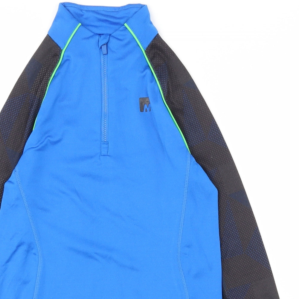 NEVICA Boys Blue  Polyester Pullover Sweatshirt Size 7-8 Years  Pullover