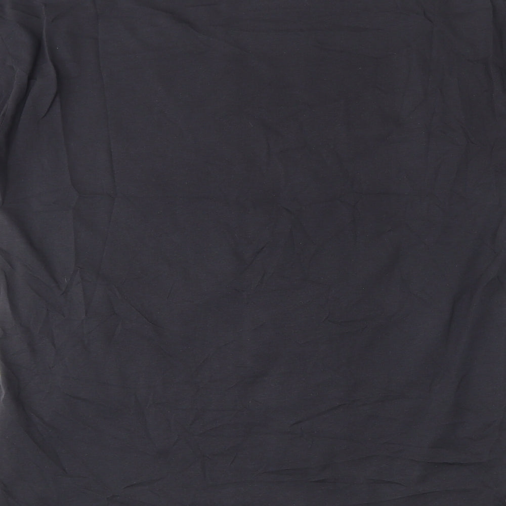 Primark Womens Grey  100% Cotton Basic T-Shirt Size XS Round Neck - The Notorious B.I.G 6-8