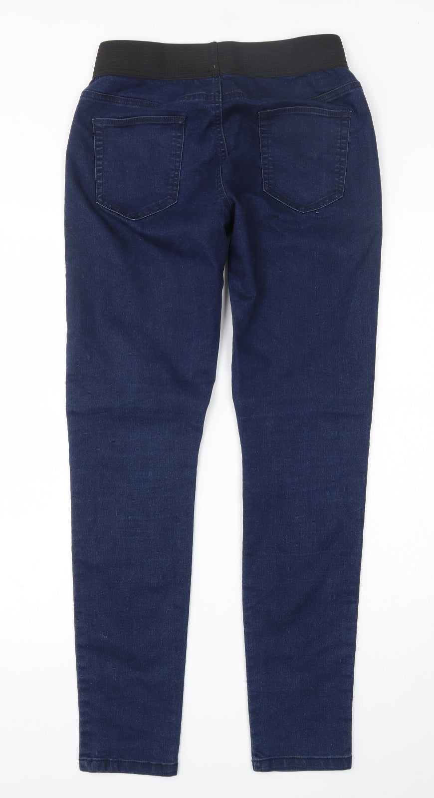 F&F Womens Blue  Cotton Jegging Jeans Size 14 L29 in Regular