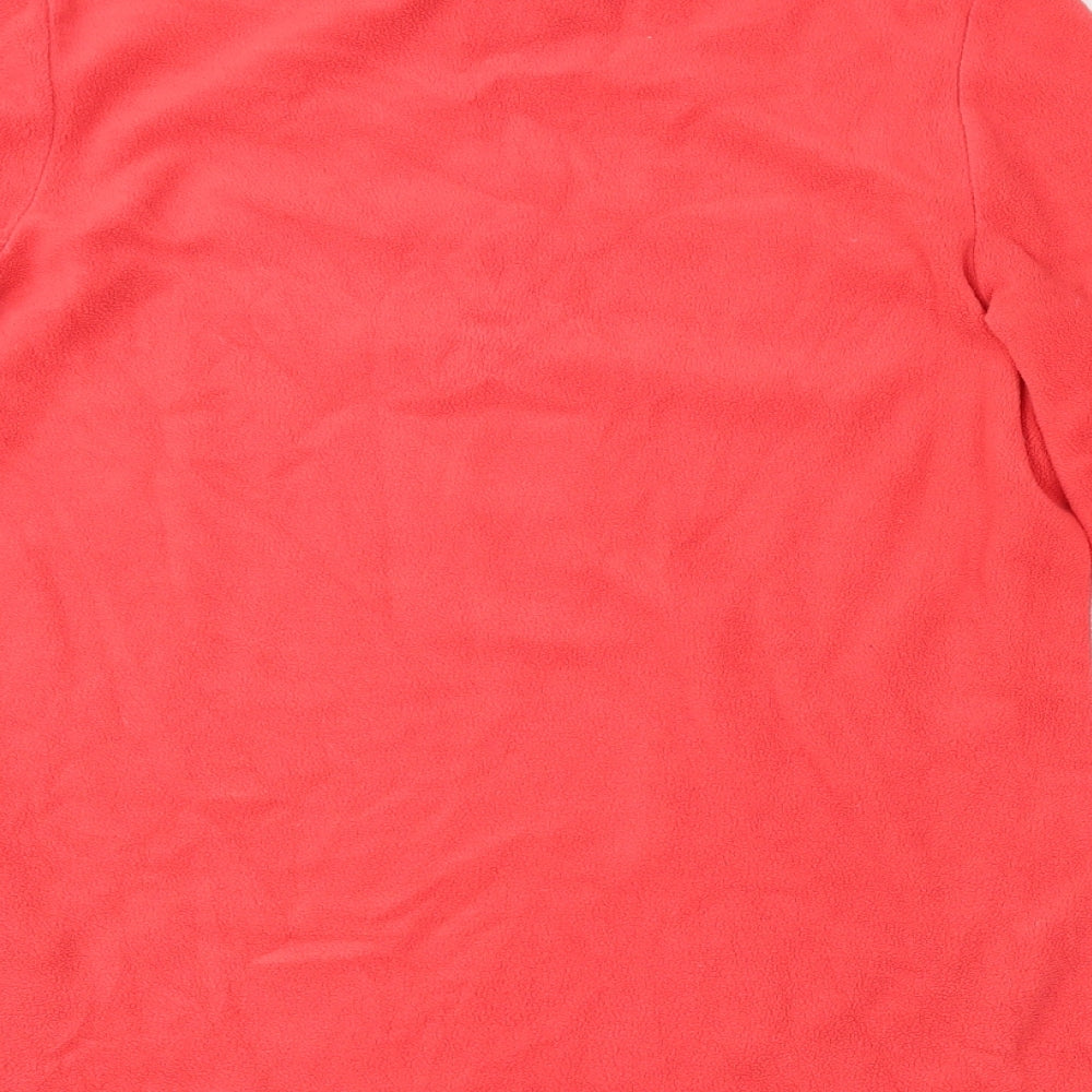 Regatta Womens Orange  100% Polyester Pullover Sweatshirt Size 12  Zip