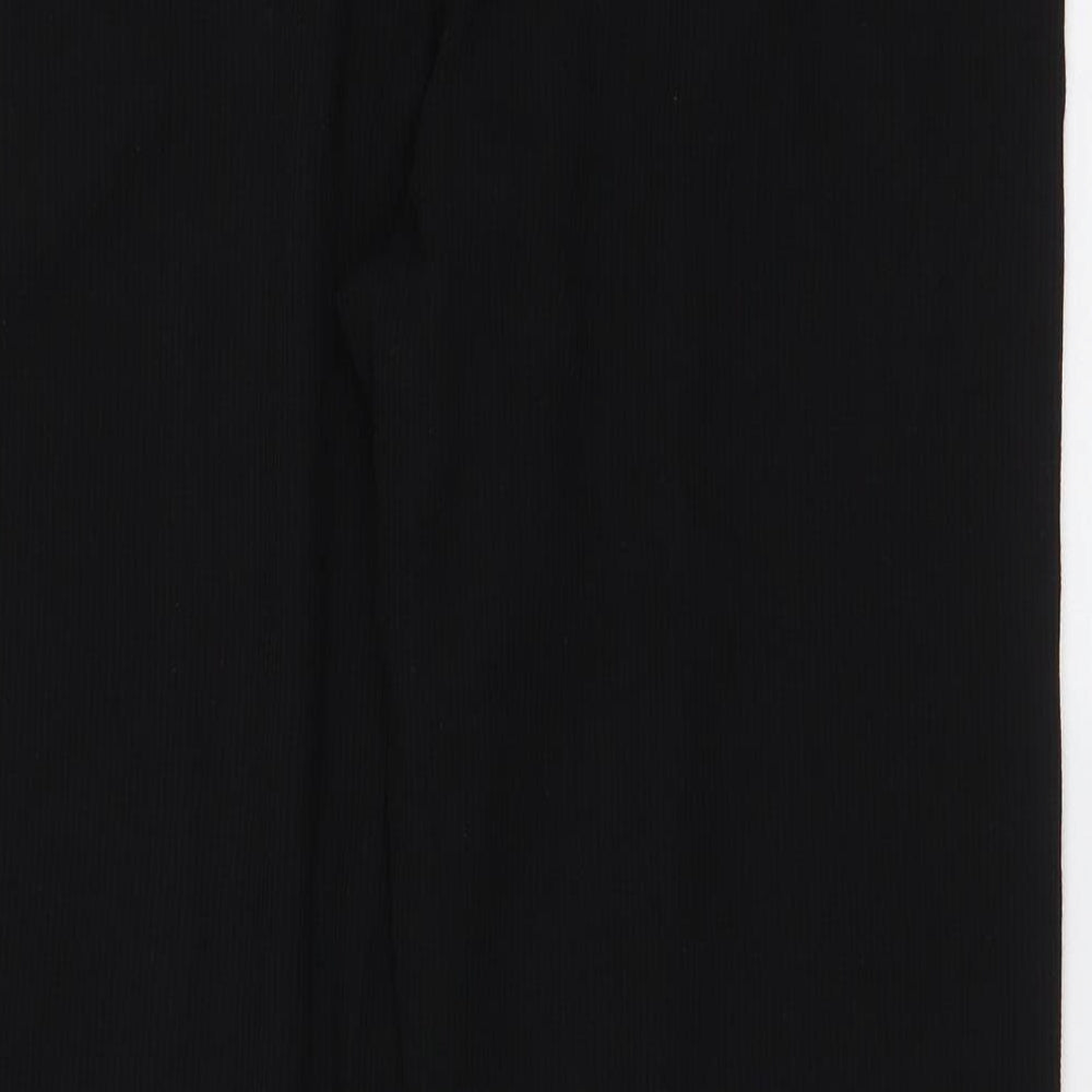 Primark Mens Black  Polyester Jogger Trousers Size M L29 in Slim Drawstring