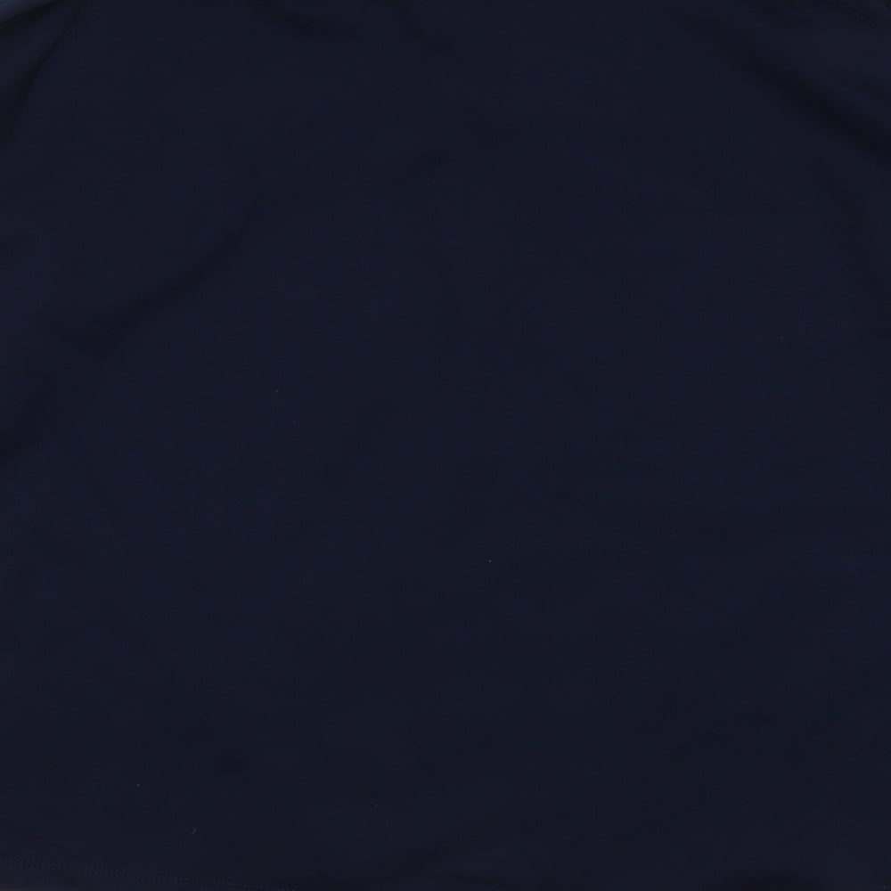 Nike Mens Blue  Polyester Pullover Sweatshirt Size M