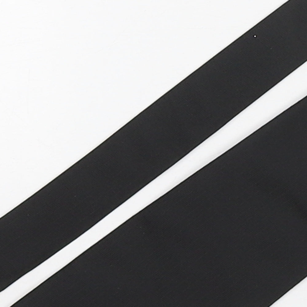 NEXT Mens Black  Polyester Pointed Tie One Size