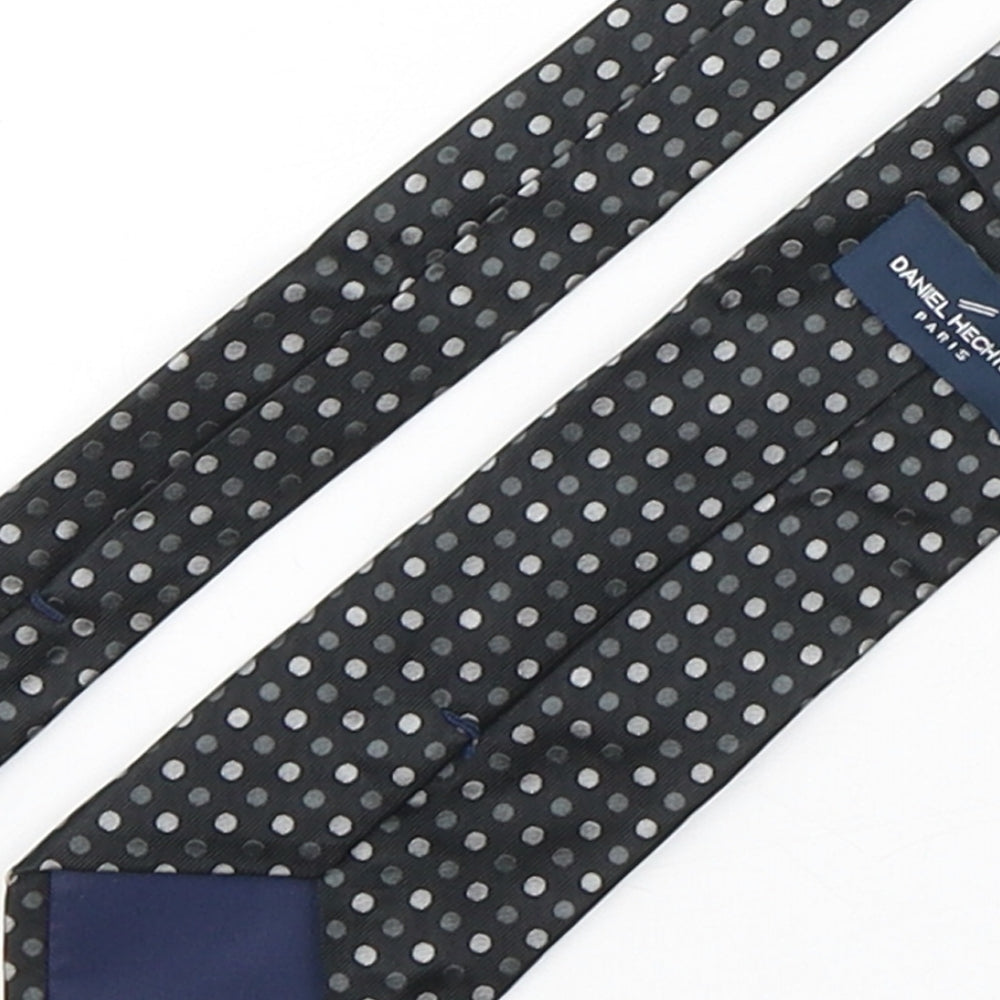 Daniel Hechter Mens Multicoloured Polka Dot Silk Pointed Tie One Size