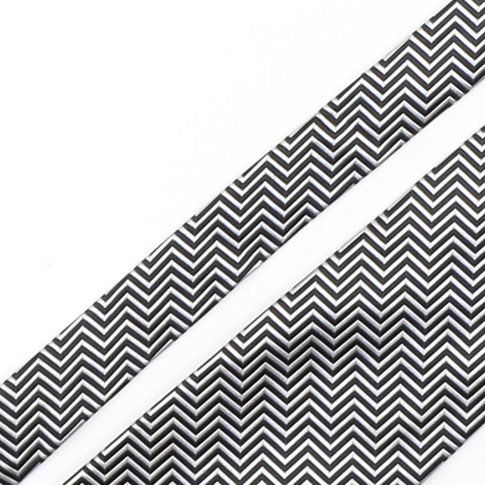 Linea Mens Multicoloured Striped Silk Pointed Tie One Size