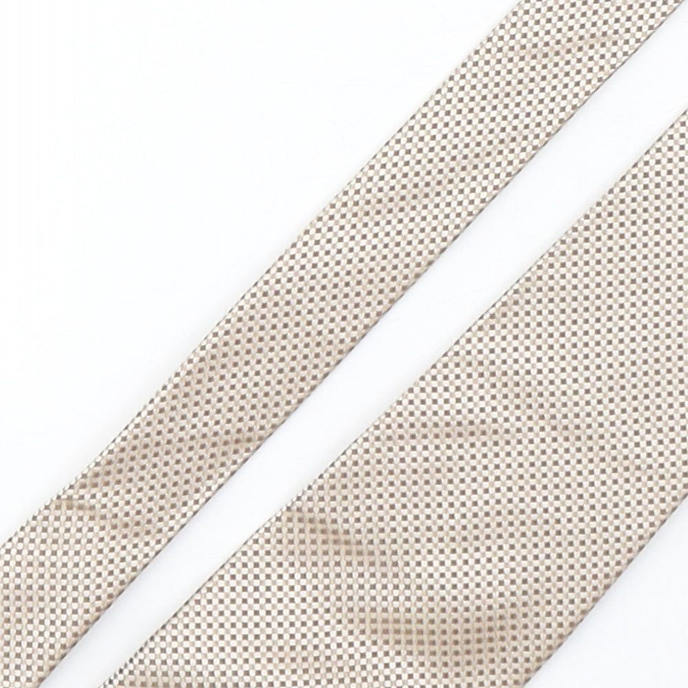 Duffer Mens Multicoloured Plaids & Checks Silk Pointed Tie One Size