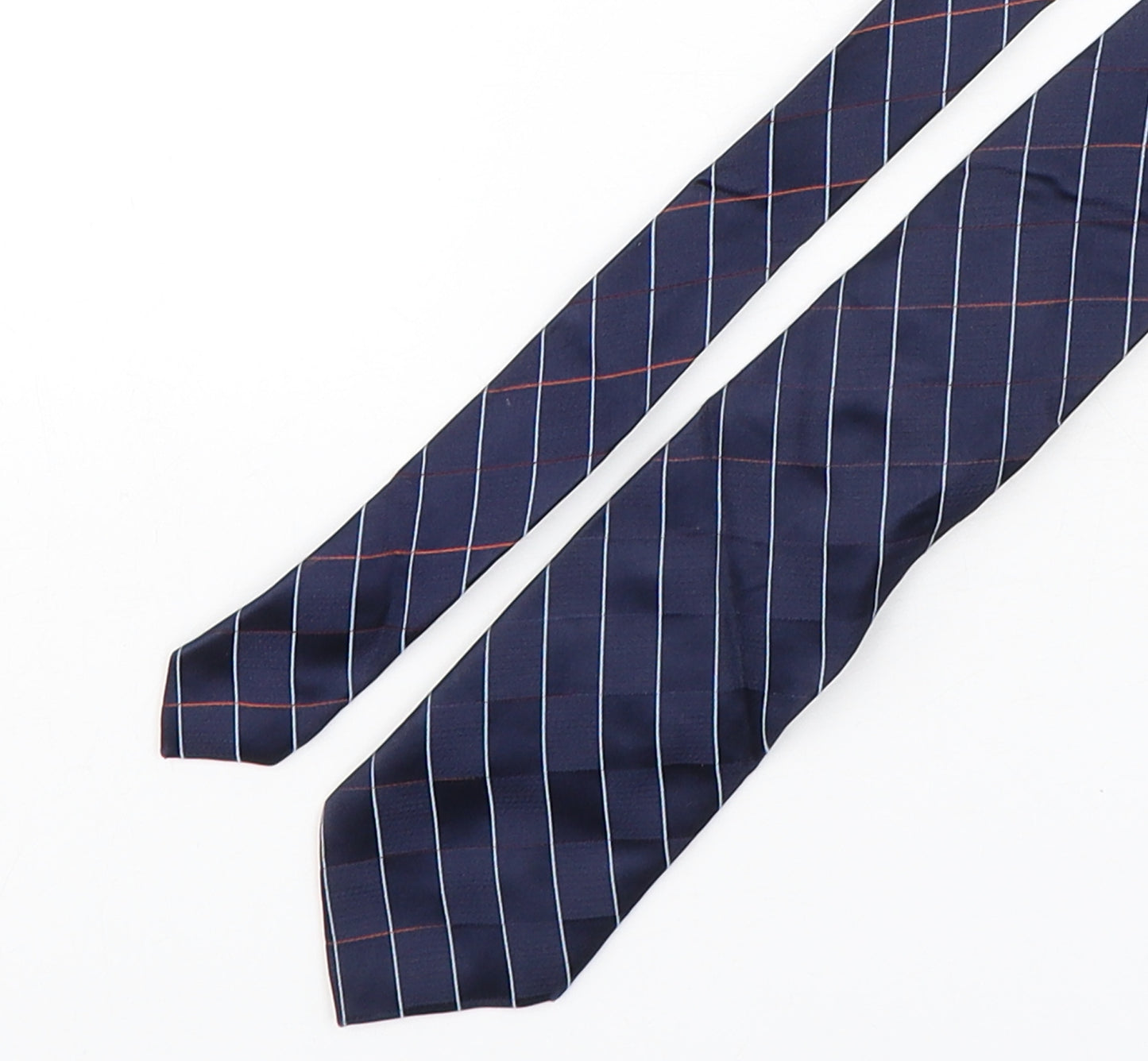 Pierre Cardin  Mens Multicoloured Plaids & Checks Silk Pointed Tie One Size