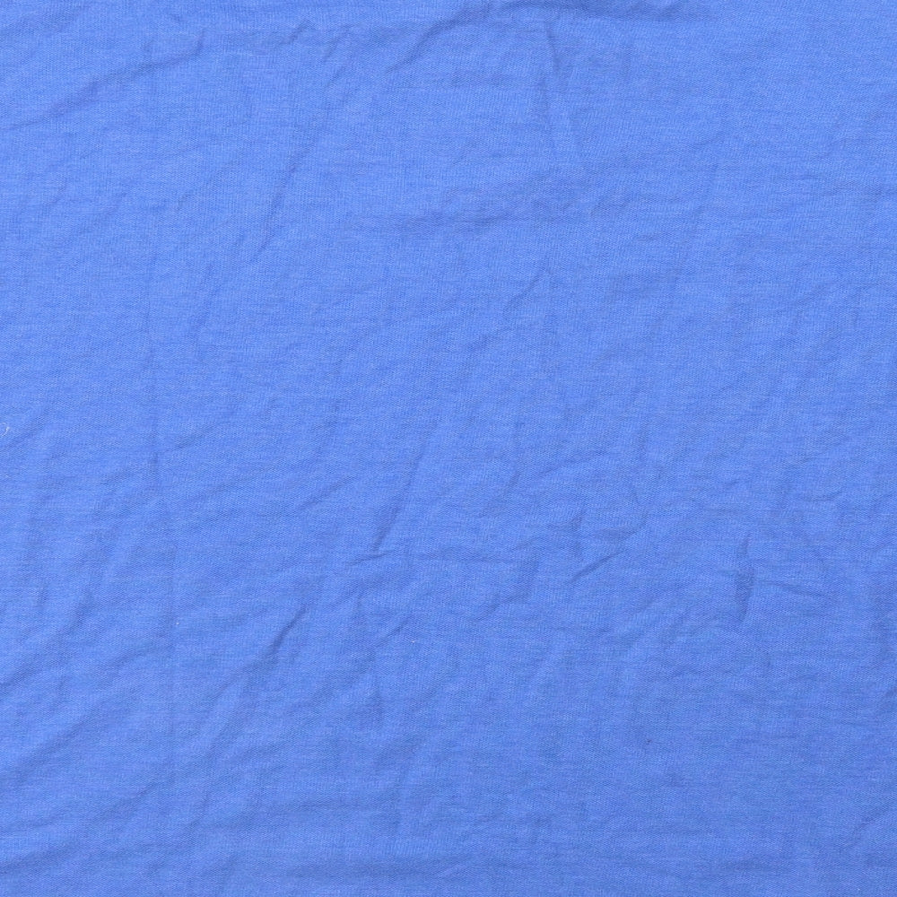 Dunnes Stores Womens Blue  Cotton Basic Polo Size 3XL Collared