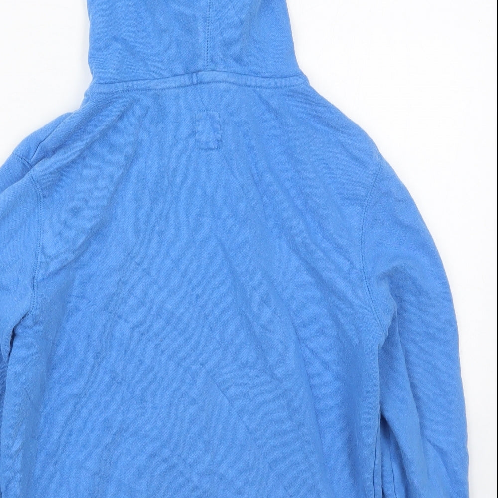 Gap Boys Blue  Cotton Pullover Hoodie Size 6-7 Years  Pullover