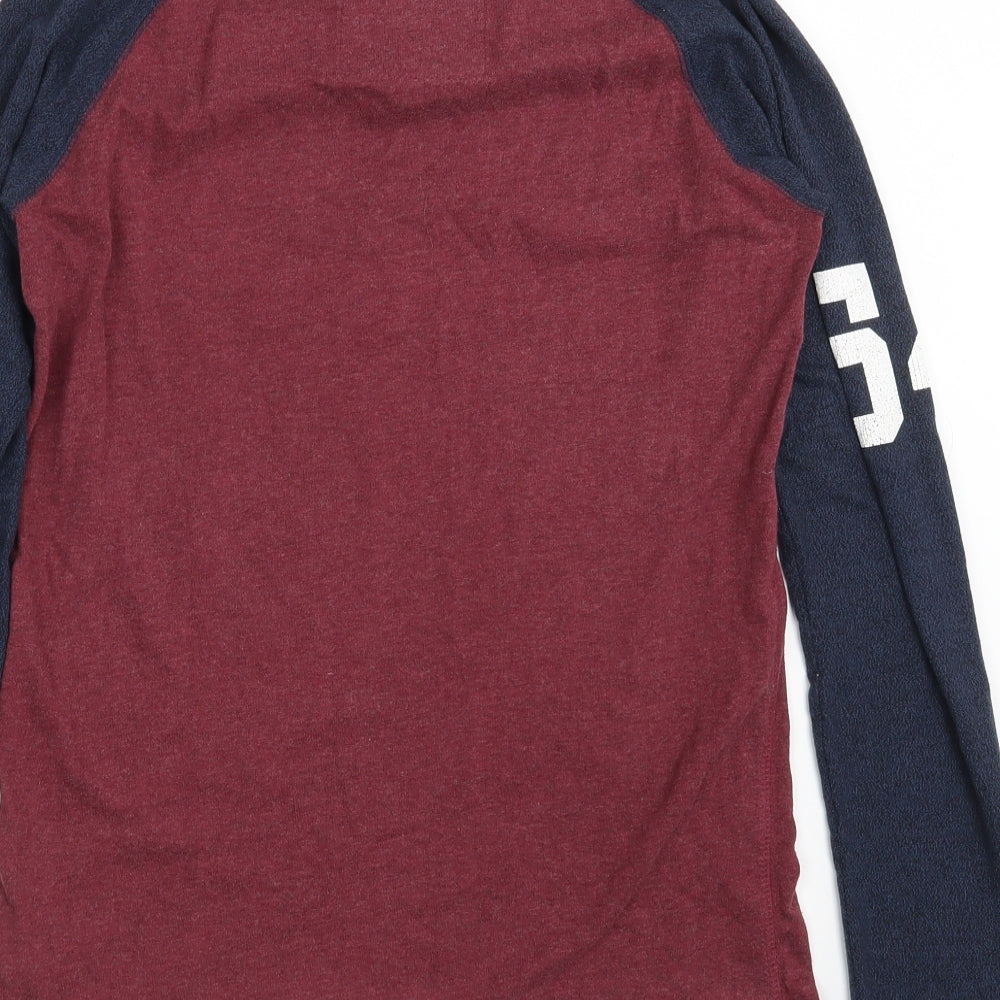 Superdry Mens Purple  Cotton Pullover Sweatshirt Size S