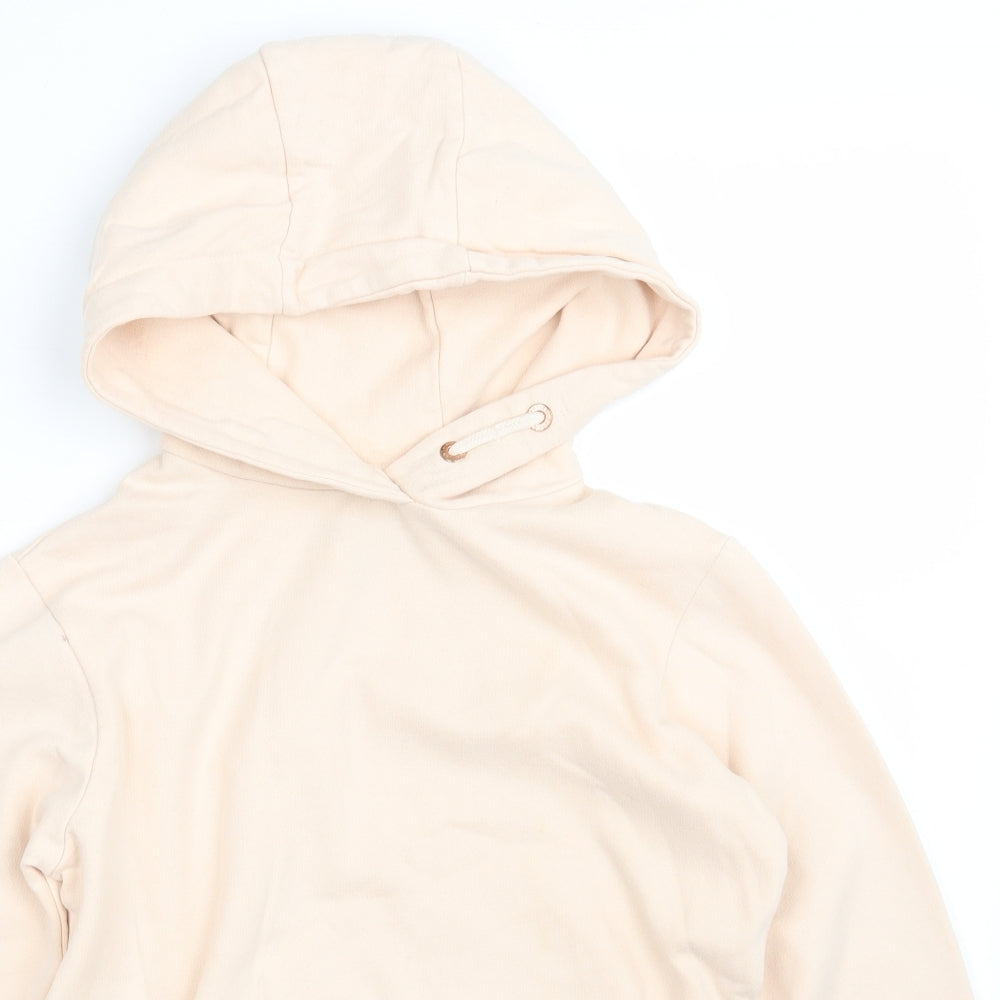 Firetrap Girls Pink  Cotton Pullover Hoodie Size 11-12 Years