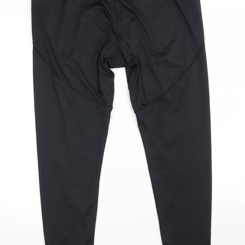 Primark Womens Black  Polyester Compression Leggings Size XL L27 in Athletic  - Size 18-20