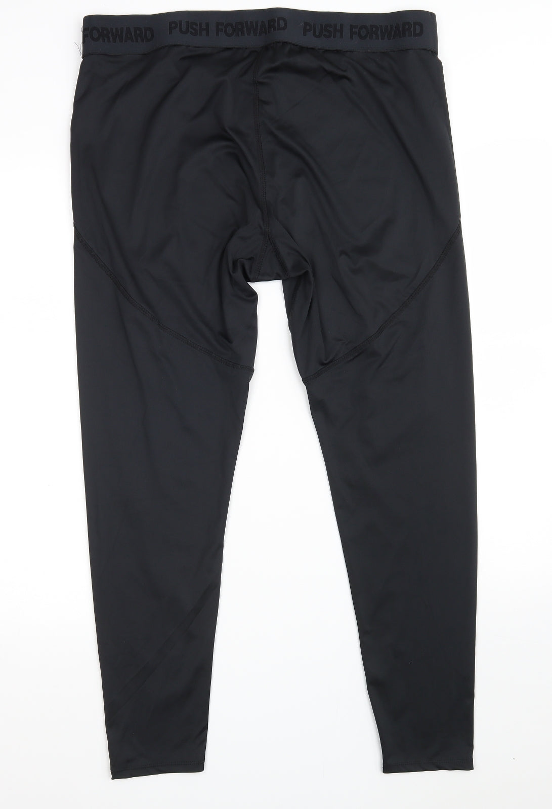 Primark Womens Black  Polyester Compression Leggings Size XL L27 in Athletic  - Size 18-20