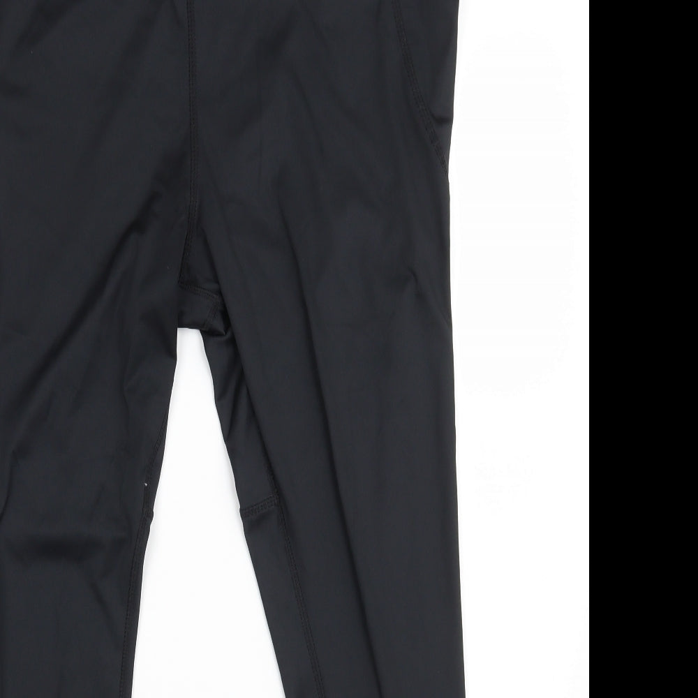 Primark Womens Black  Polyester Compression Leggings Size XL L27 in Athletic  - Size 18-20