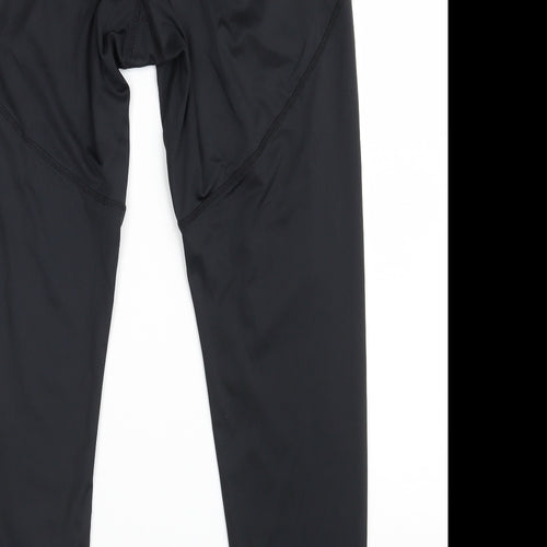 Primark Womens Black  Polyester Compression Leggings Size XL L27 in Athletic  - Size 18-20