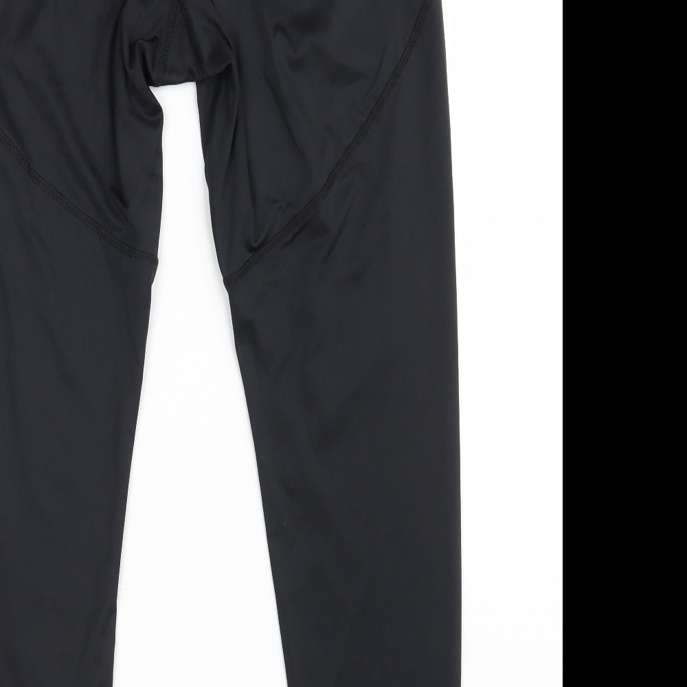 Primark Womens Black  Polyester Compression Leggings Size XL L27 in Athletic  - Size 18-20