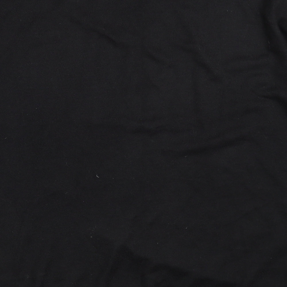 Ping Mens Black Crew Neck  Acrylic Pullover Jumper Size L