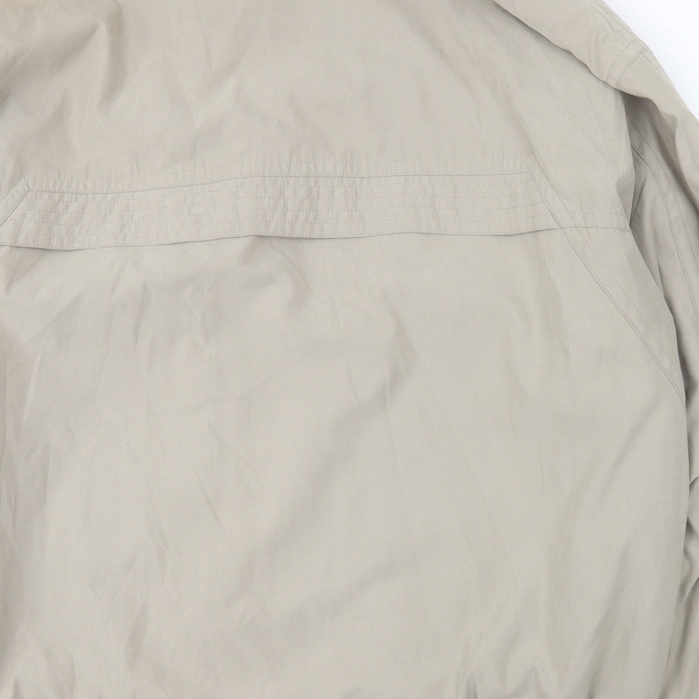 C&A Mens Beige   Jacket Coat Size 2XL  Zip