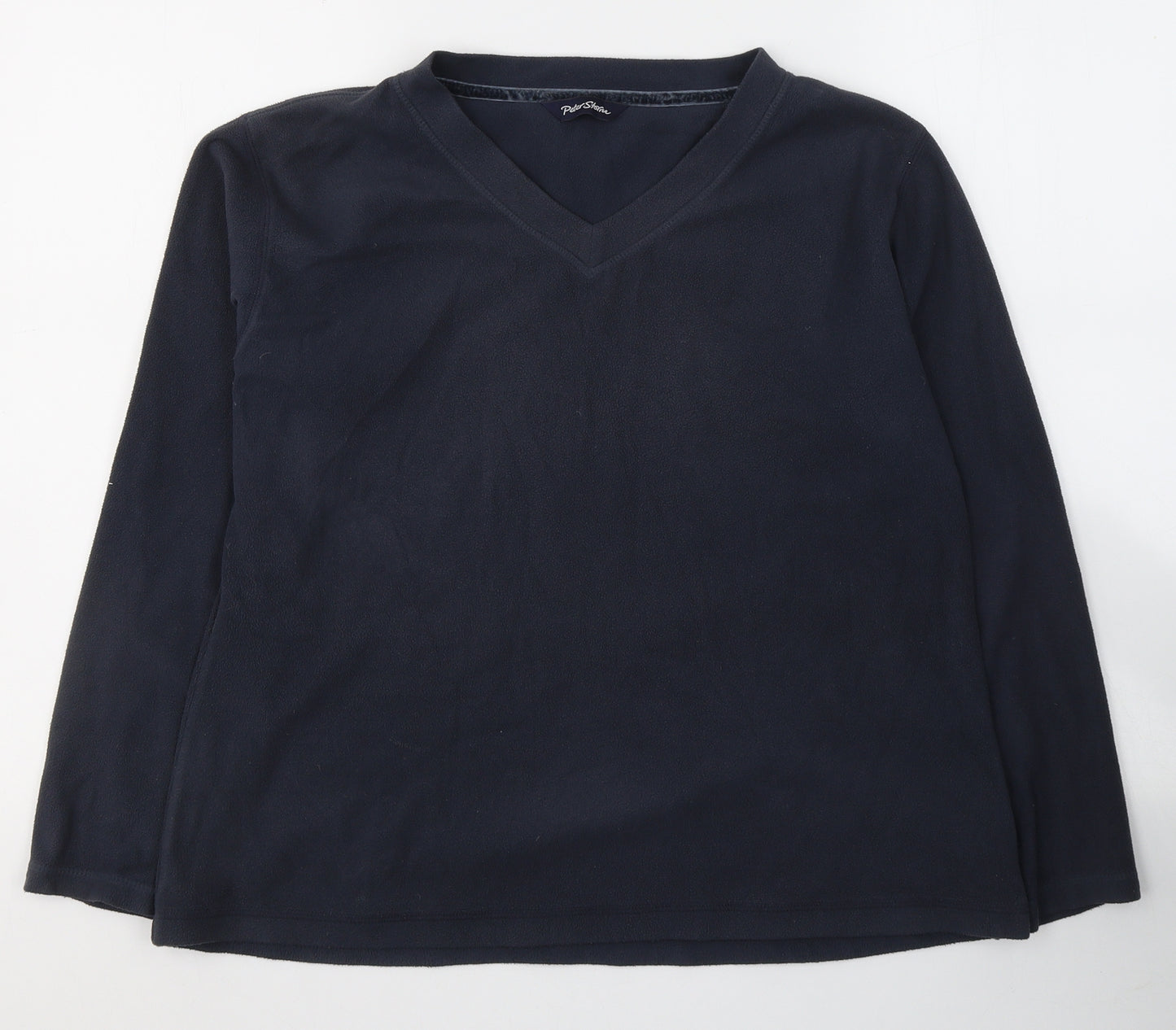 Peter Storm Womens Blue  Polyester  T-Shirt Size 12 V-Neck