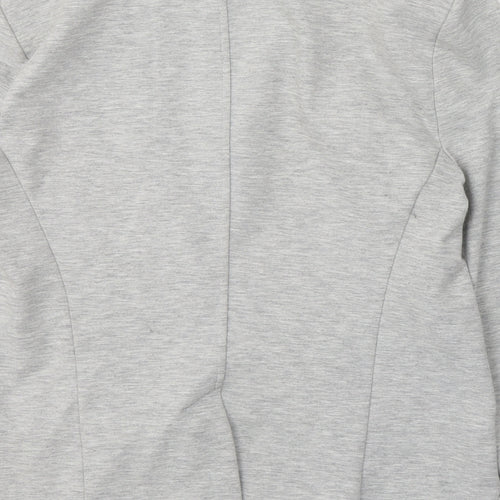 Red Herring Womens Grey   Jacket Blazer Size 12  Button