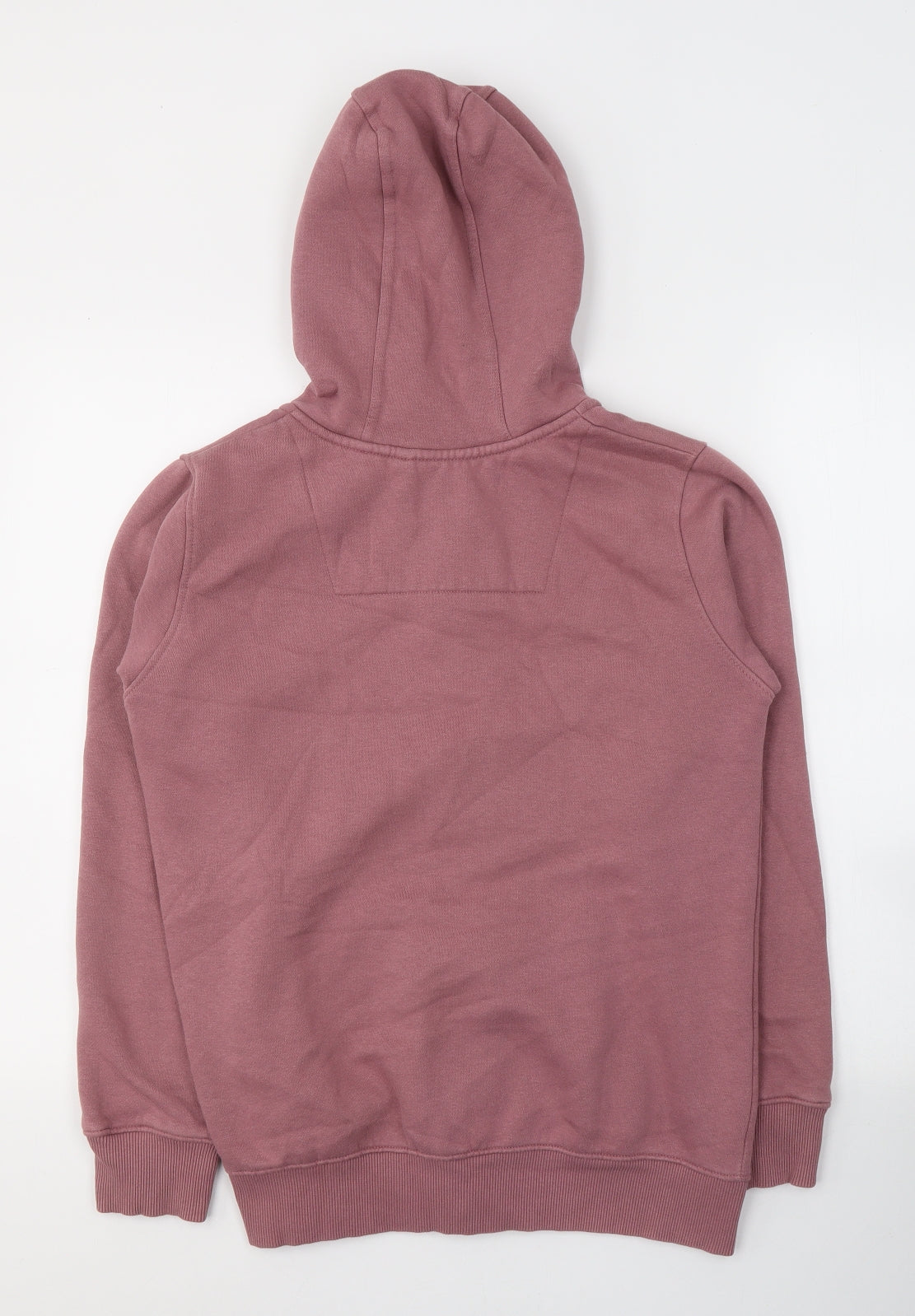 RNG Womens Pink  Cotton Full Zip Hoodie Size 12  Zip