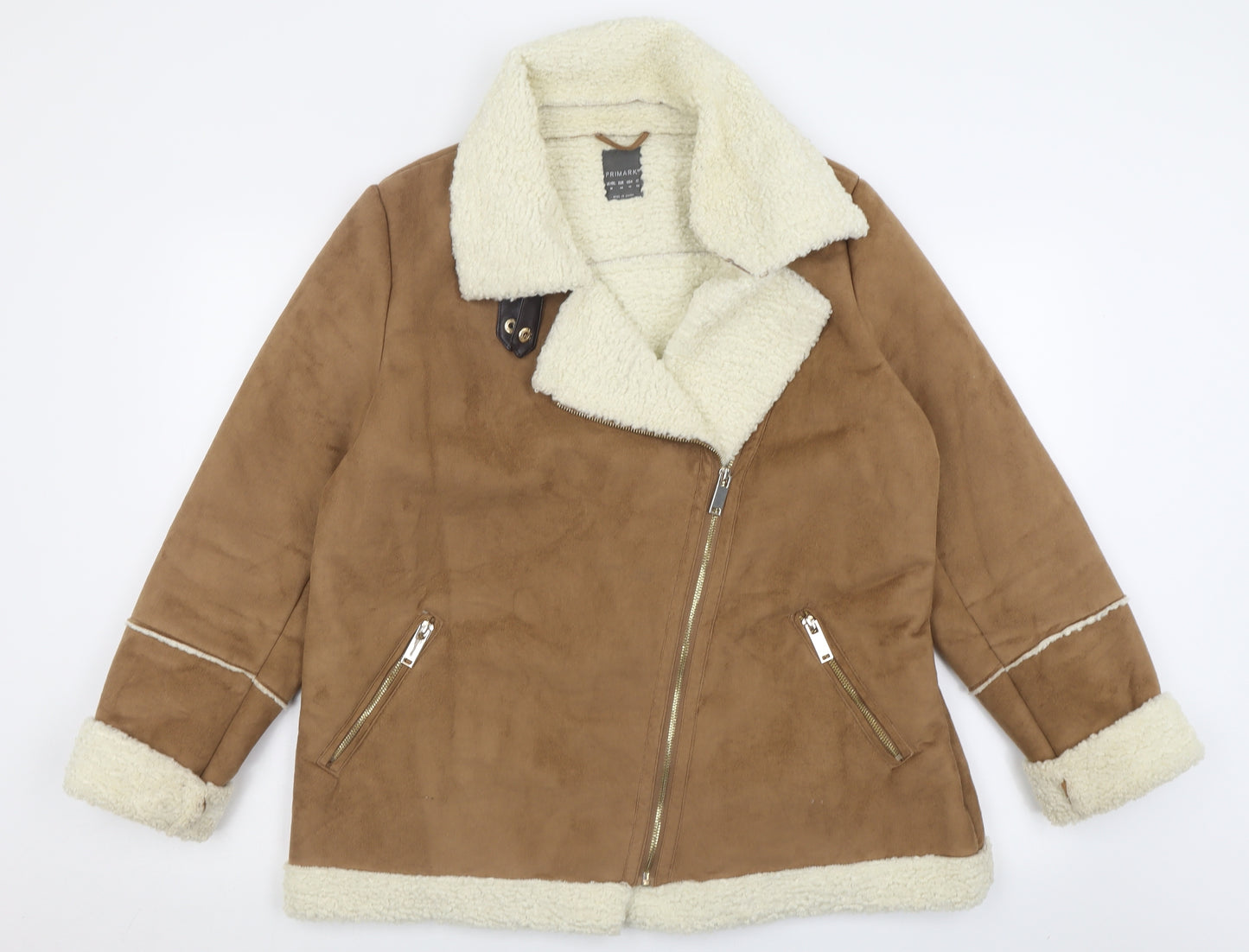 primRK Womens Brown   Jacket  Size 18  Zip